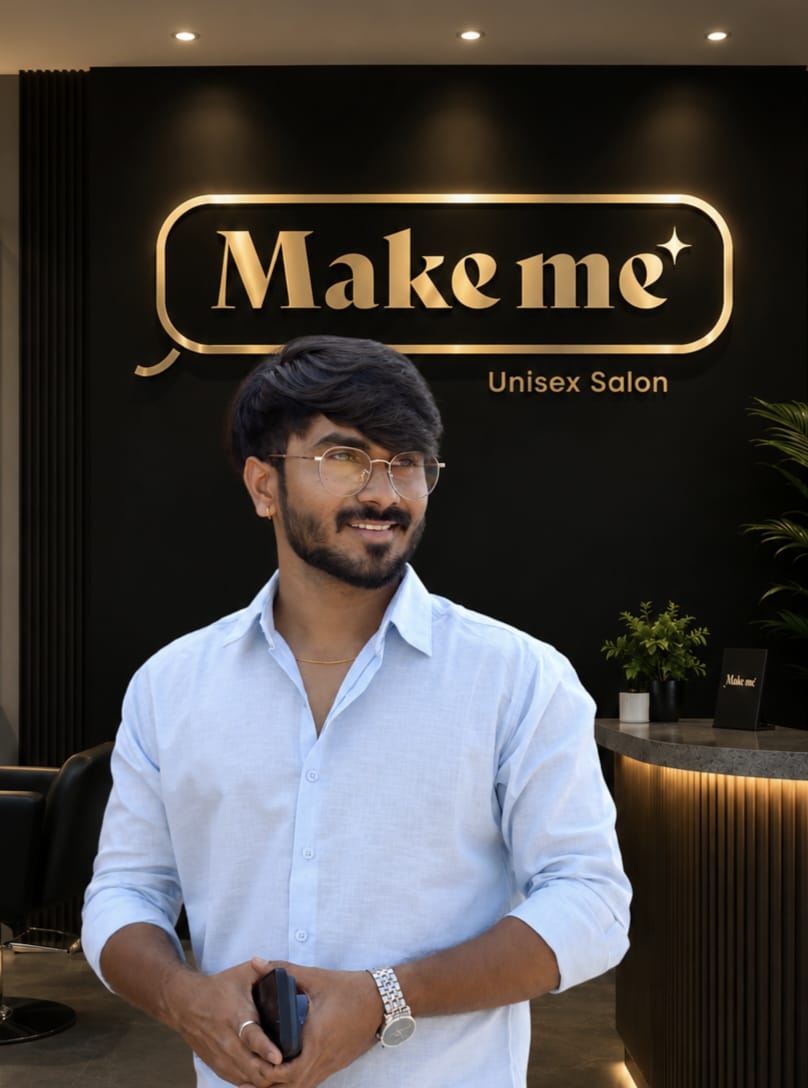 Mukesh - Owner of MAKE ME Salon